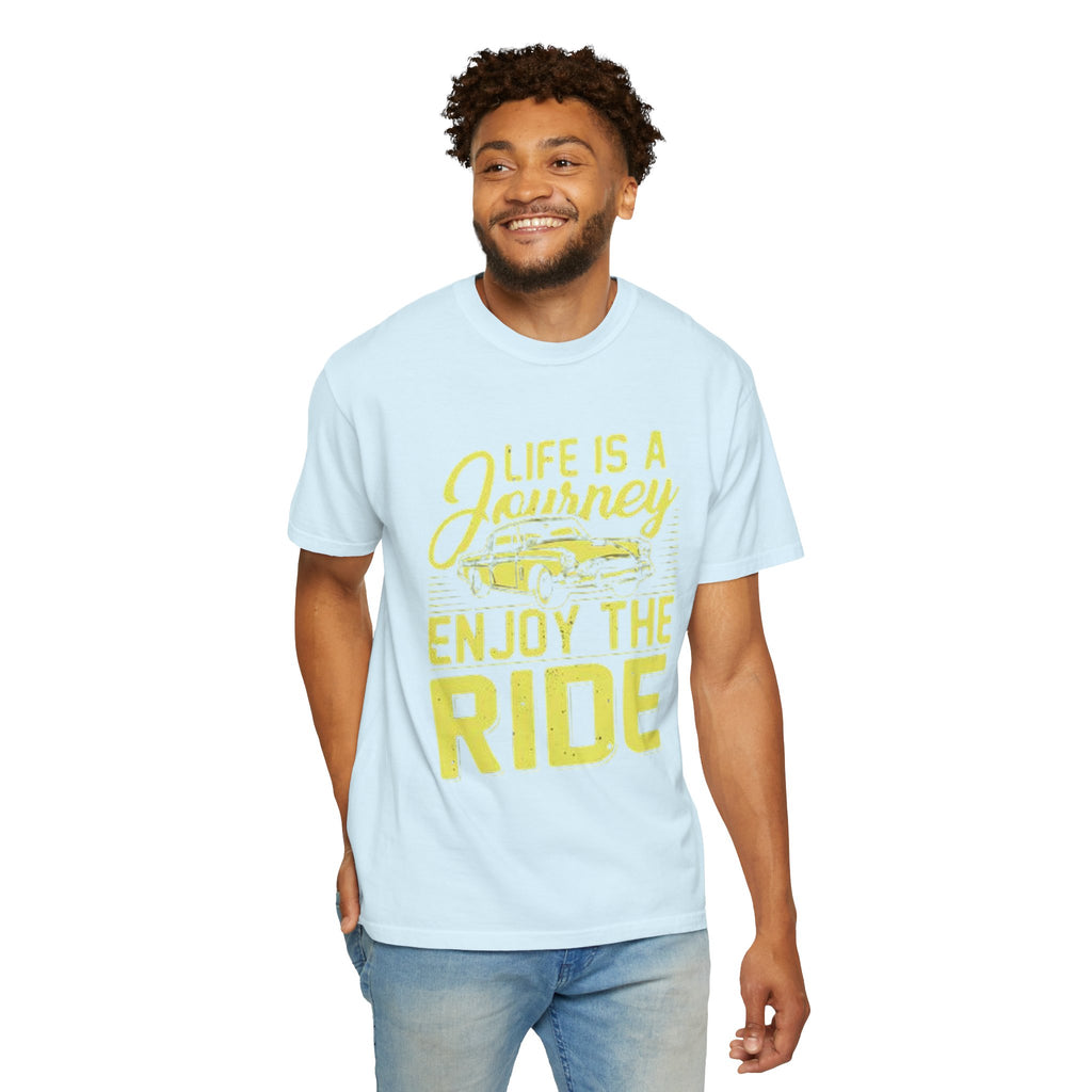 Enjoy The Ride T-Shirt — 'Life Is A Journey' Vintage Car Tee