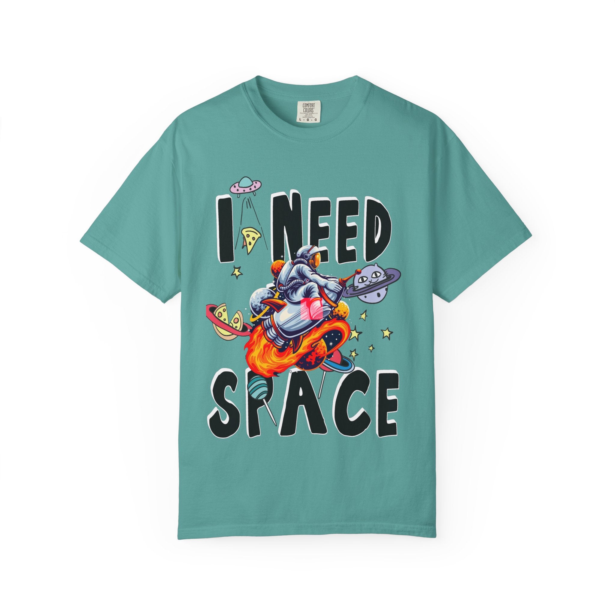 I Need Space T-Shirt — Funny Space Cartoon Astronaut Tee