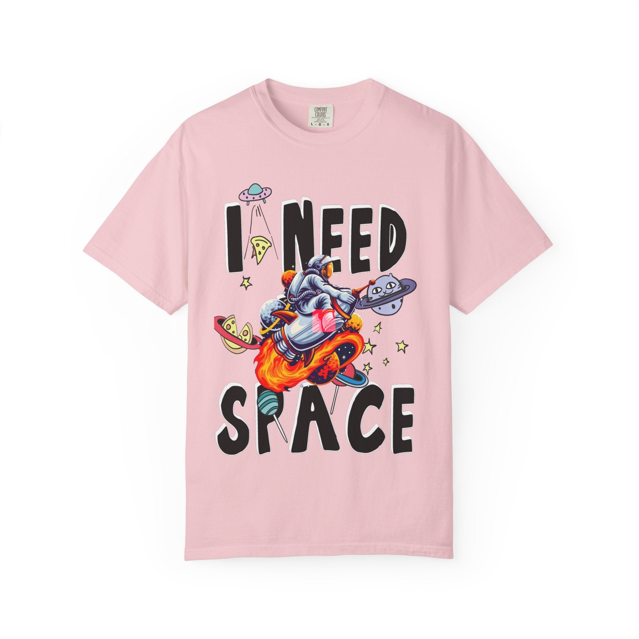 I Need Space T-Shirt — Funny Space Cartoon Astronaut Tee
