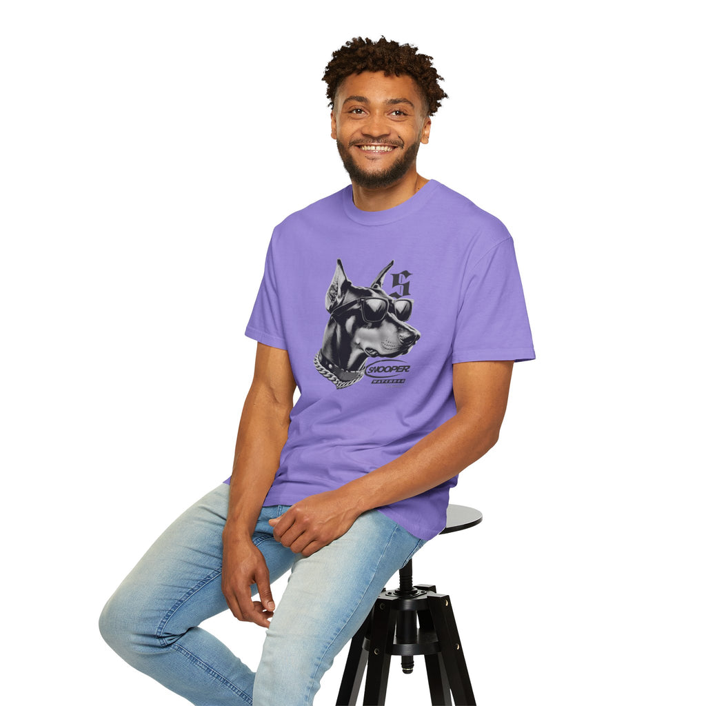 Doberman Sunglasses Graphic T-Shirt — "Snooper" Streetwear Tee